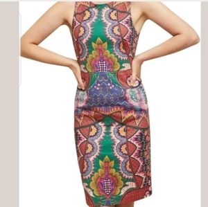 Anthropologie Orla Printed Mini Dress Boho